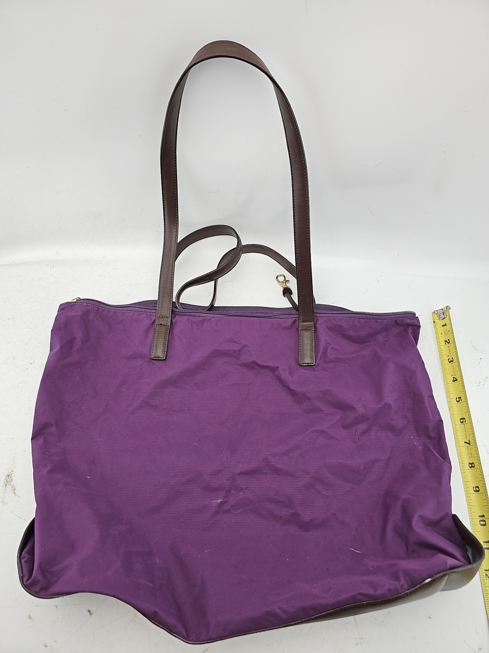 TUMI Purple Nylon Tote Bag - Picture 4 of 5